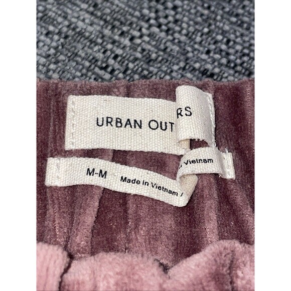 Urban Outfitters Pants Womens Medium Brown Jogger Velour Sweatpants Everyday - Picture 7 of 12